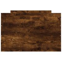 Bedframe met hoofd- en voeteneinde gerookt eiken 75x190 cm - thumbnail