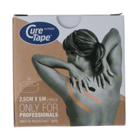 Kinesiotape 2.5cm x 5mtr beige 2 Stuks - thumbnail