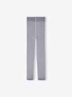 Fleece-legging voor meisjes parelgrijs - thumbnail