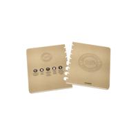 Schrift Adoc BIO A5 ruit 4x8mm 144 pagina&apos;s 90gr kraft | 10 stuks - thumbnail