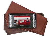 kwb 485170 Professionele handslijperset, met 50 schuurstroken 93 x 230 mm 1 stuk(s) - thumbnail