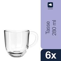 Leonardo Koffieglazen Napoli 280 ml - 6 stuks - thumbnail