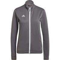 adidas Entrada 22 Trainingsjack Dames Grijs Wit - thumbnail