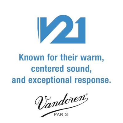 Vandoren V21 rieten voor Altsaxofoon 2.5, 10 stuks - thumbnail