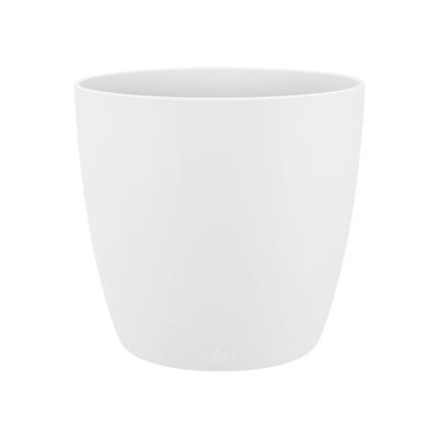 Elho Brussels Mini bloempot rond 10,5 cm wit