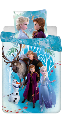 Frozen Dekbedovertrek 160 x 200 cm - 70 x 80 cm Frozen Dekbedovertrek 160 x 200 cm - 70 x 80 cm