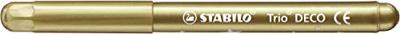STABILO Trio DECO viltstift, blister van 8 stuks in metaalkleuren