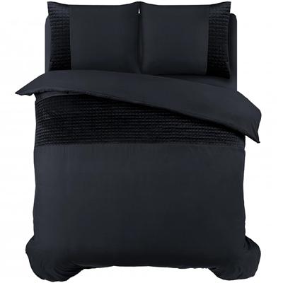 Sleeptime Velvet Band Zwart 140 x 220 cm