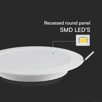 V-TAC VT-61024 78681 LED-inbouwpaneel Energielabel: E (A - G) 24 W Neutraalwit Wit - thumbnail