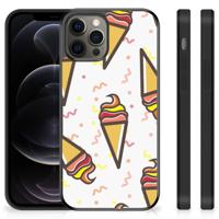 iPhone 12 Pro Max Silicone Case Icecream - thumbnail