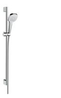 Hansgrohe Croma Select E Vario glijstangset met Croma Select E Vario handdouche 90cm met Isiflex`B doucheslang 160cm wit/chroom 26592400 - thumbnail