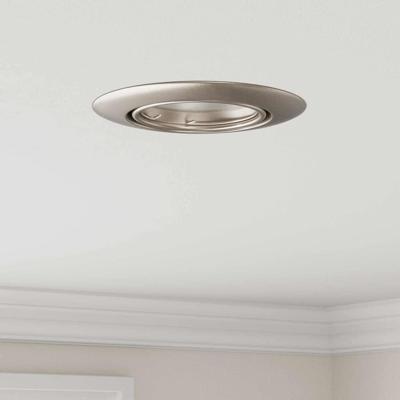 VidaXL Spotje 6 pcs zilver 9 x 9 x 2.5 cm metaal