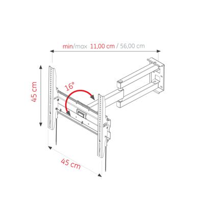 TV houder Ultimate Design RX-1000 40" - 55"