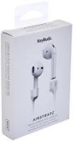 Keybudz AirStrapz houder houderband, opslag voor Apple AirPods Pro & AirPods, hoofdtelefoon oortelefoon accessoires, wit - thumbnail