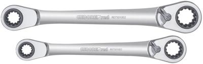 Gedore RED R07501002 Dubbele Ringratelsleutel Omschakelbaar Metrisch 2-Delig 3300900 - R07501002 Gedore RED R07501002 Dubbele Ringratelsleutel Omschakelbaar Metrisch 2-Delig 3300900 - R07501002