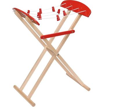 VIGA houten speeldroogrek, afm 41x61x34 cm, 1 stuk