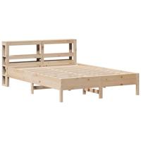 Bedframe zonder matras massief grenenhout 150x200 cm - thumbnail