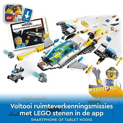 Lego City 60354 Missions Ruimteschip voor Verkennings Missies Mars