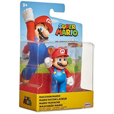 Super Mario Mini Action Figure - Raccoon Mario