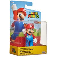 Super Mario Mini Action Figure - Raccoon Mario - thumbnail