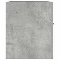 Wastafelkast 41x38,5x46 cm bewerkt hout betongrijs - thumbnail