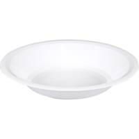 Goldplast Bord | diep bord | Use & reuse | reusable | rond | 1-vaks | pP | Ø19.5cm | wit | 600 stuks - thumbnail