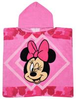 Disney Badponcho Minnie Mouse 50 X 100 Cm Katoen Roze - thumbnail