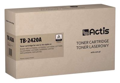 Actis TB-2420A Toner für Brother Drucker; Ersatztoner Brother TN-2420A; Supreme; 3000 Seiten; schwarz)