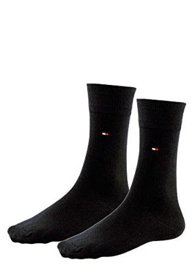 Tommy Hilfiger Men Sock Classic Black 2-pack-43/46