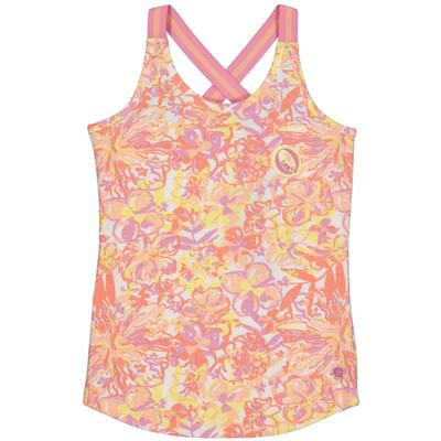 Quapi Meisjes top - Bodien - AOP bloemen wit