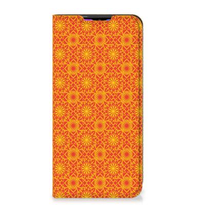 Xiaomi Redmi 9 | Hoesje met Magneet | Batik Oranje