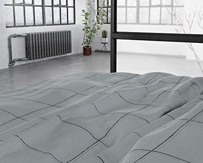 Dreamhouse Deep check Grey 140 x 220 cm