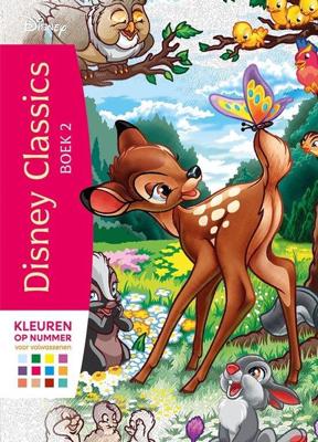 Disney Classics boek 2 Kleuren op nummer voor volwassenen (Paperback)