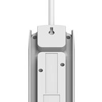 Hama Stekkerdoos 4-voudig Schakelaar Wandmontage 1,5 M Wit - thumbnail