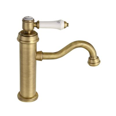 Wastafelmengkraan Sapho Vienna 1-hendel Gebogen 21.8 cm Brons (incl. pop-up waste) Wastafelmengkraan Sapho Vienna 1-hendel Gebogen 21.8 cm Brons (incl. pop-up waste)