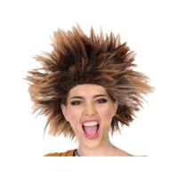 Pruik Bruin Grotbewoner - thumbnail