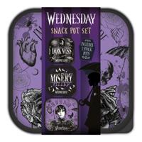 Wednesday Lunch Boxes 3 in 1 Snack Pots - thumbnail
