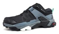 Salomon X Ultra 4 Gtx W Dames Lage Wandelschoen Black/Stormy Weather/Opal Blue 8 - thumbnail
