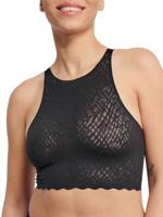 Zero Feel Kanten Crop top - Bliss - Bralette met hoge hals - thumbnail