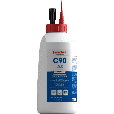 Frencken C90 Liquid Hout- en Constructielijm D4 750gr Frencken C90 Liquid Hout- en Constructielijm D4 750gr