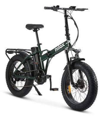 Elektrische Fiets Nilox X8 PRO 20X4P Groen 250 W 20"