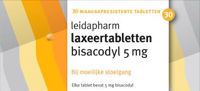 Leidapharm Bisacodyl Laxeer 5mg Leidapharm Bisacodyl Laxeer 5mg
