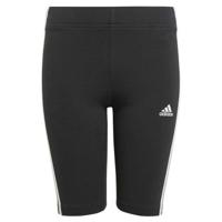 Sportleggings voor Kinderen Adidas Essentials 3 Stripes Zwart Maat 14-15 jaar - thumbnail