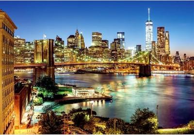 Clementoni puzzel brooklyn bridge lights, 6000st.