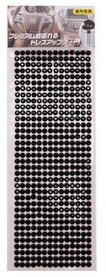 Diverse Sticker crystal zwart