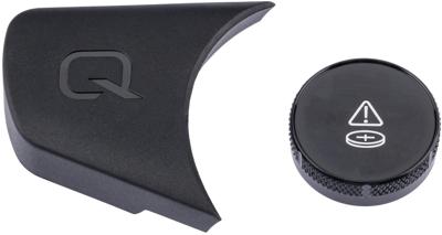 QUARQ afdekkap accu_batterij bar.compart.cover force 2sp/1sp red 1sp