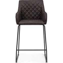 Rivièra Maison Barstoel 'Frisco Drive' Pellini, kleur Espresso Rivièra Maison Barstoel 'Frisco Drive' Pellini, kleur Espresso