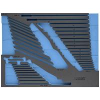 HAZET 2-componenten zachschuiminleg 163-525L · L x B: 519 mm x 392 mm - thumbnail