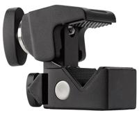 Kupo Convi klem - bevestig uw lamp aan buizen of oppervlaktes - Zwart - thumbnail