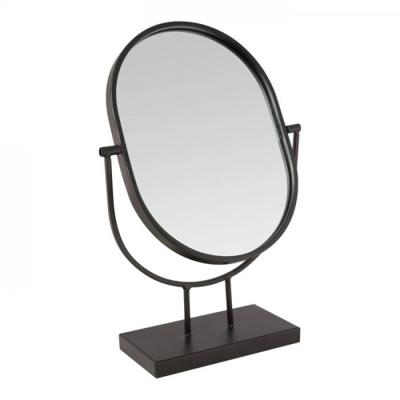 Vtwonen Mirror oval on stand black